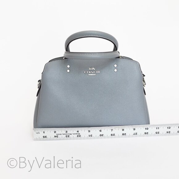 Coach Carryall Crossbody Mini Lillie Bag Ash Blue, Like new, 91146 - Picture 14 of 15